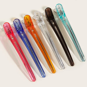 Rystal-horquilla <span class=keywords><strong>de</strong></span> goma <span class=keywords><strong>de</strong></span> cristal para peluquería, clip <span class=keywords><strong>de</strong></span> cocodrilo <span class=keywords><strong>de</strong></span> color <span class=keywords><strong>caramelo</strong></span> para corte <span class=keywords><strong>de</strong></span> pelo y barbería - Product Image 2