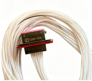J24H-19ZK ชุดปลั๊กวงกลมอุตสาหกรรมแบบ 19 พิน ตัวเมีย พร้อมฝาครอบป้องกันฝุ่น สายเคเบิลยาว 2 เมตร พร้อมขั้วต่อสายไฟ - Product Image 1