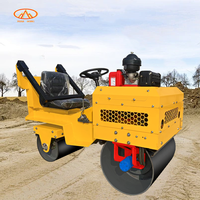 Machine de compactage industriel de 2.5 tonnes 3 tonnes 4 tonnes Mini rouleau d'asphalte vibrant pour le nivellement du parking