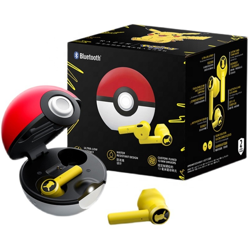 Pokémon Pikachu Pokéball HiFi True Wireless Earbuds
