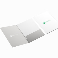 Fabricación de Carpeta de Presentación Personalizada para Archivos de Oficina, de Cartón Impermeable Tamaño A4