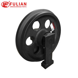 Mini polea extractora EX28, piezas de chasis de excavadora compacta, rueda idler para <span class=keywords><strong>hitachi</strong></span> - Product Image 4