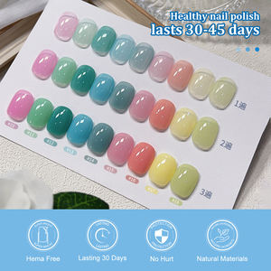 Miss Gooey Lot de vernis à ongles 18 couleurs avec bulles d'été populaires OEM/ODM, usine de vernis à ongles en gel UV, vente en gros, ensemble de vernis à gel de marque privée - Product Image 6
