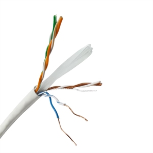Cable Ethernet UTP Cat6A Profesional, Rollo de 100m, 23AWG, Cobre Desnudo, Comercial, de Alta Gama, Lujo, Residencial, <span class=keywords><strong>Cine</strong></span> Digital - Product Image 5