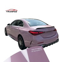 Vinilo Autoadhesivo de Alta Calidad PET Wuong Rosa Leche, Libre de Burbujas con Liberación de Aire para Tesla Model Mercedes-Benz- CLE