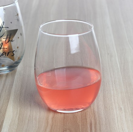 Mr & Mrs Personalized Wine Glass Stemless Wine Glasses Couple Wine Glass