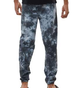 Pantalon de survêtement personnalisé teint par cravate avec poches pour hommes, pantalon ample en jersey athlétique de course à pied avec sweats à capuche - Product Image 5