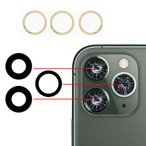 Per IPhone Mobile Phone12 13 14Pro Max parti di ricambio obiettivo della fotocamera posteriore Cover anello di vetro iphone 15 serie 16 lente della fotocamera in vetro - Product Image 2