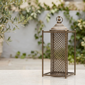 Modern Moroccan Style Handmade Iron/SS/<b>Brass</b> Open Top Die-Cut Candle Holder <b>Lantern</b> A.K Handicrafts for Weddings Christmas Home - Product Image 2