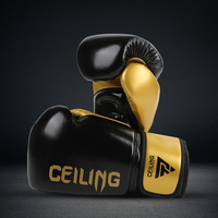 Gants de boxe Guantes De Boxeo personnalisés 16oz Gants de boxe Muay Thai de haute qualité avec logo personnalisé