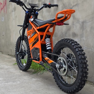 Motocicleta Todoterreno de 72V con Autonomía de 120KM, Motor sin Escobillas de 10000W para Aventuras Extremas, HCBK-X50 se Suministra Estándar - Product Image 5