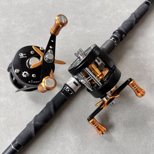 8 + 1BB roulements <span class=keywords><strong>profil</strong></span> <span class=keywords><strong>rond</strong></span> Baitcast <span class=keywords><strong>moulinet</strong></span> léger leurre coulée <span class=keywords><strong>moulinet</strong></span> pour ruisseau truite pêche gauche droite en option - Product Image 4