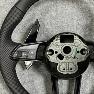 Volant en cuir perforé noir gauche et droit pour Volkswagen <span class=keywords><strong>VW</strong></span> <span class=keywords><strong>Golf</strong></span> <span class=keywords><strong>R8</strong></span> 6 7 MK7 GTI GTD GTE Polo <span class=keywords><strong>Golf</strong></span> 7 7.5 GTI <span class=keywords><strong>GOLF</strong></span> 6 - Product Image 3
