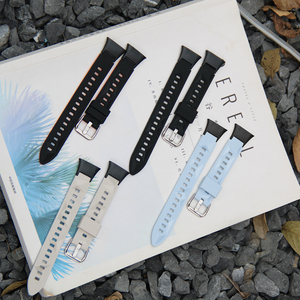 Correa de Liberación Rápida para <span class=keywords><strong>Xiaomi</strong></span> Mi <span class=keywords><strong>Band</strong></span> <span class=keywords><strong>7Pro</strong></span>, Brazalete con Patrón de Diamantes de Cristal de Hielo, Correa Deportiva de Silicona, Accesorio para Reloj - Product Image 6