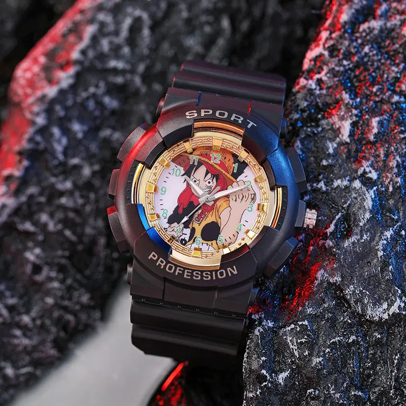 एलईडी डिजिटल घड़ियों पुरुषों एनालॉग क्वार्ट्ज घड़ियों के लिए इलेक्ट्रॉनिक Wristwatches फैशन प्लास्टिक खेल घड़ियाँ लड़का relojes