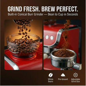 <span class=keywords><strong>Machine</strong></span> <span class=keywords><strong>à</strong></span> <span class=keywords><strong>expresso</strong></span> semi-automatique 20 bars, <span class=keywords><strong>machine</strong></span> <span class=keywords><strong>à</strong></span> cappuccino, buse vapeur, style italien professionnel, utilisation en café, bar, hôtel, acier inoxydable - Product Image 5