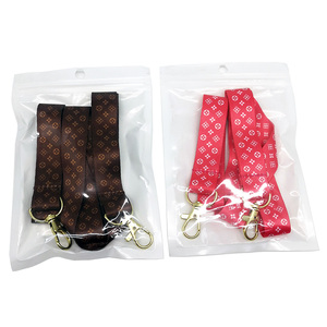 Tùy Chỉnh Thăng Hoa In Thiết Kế Dây Buộc Với Vàng Móc Dài Ngắn Bộ Quà Tặng Dây Buộc Silicone Chủ Thẻ Kinh Doanh Dây Buộc - Product Image 6