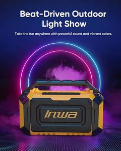 Inwa Jobsite for V2.0 2.0 <b>Channel</b> 5-10W Outdoor Portable Wireless Home Theatre Boombox with Phone Charger Loud Speakers - Product Image 5