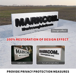 विज्ञापन प्रकाश बॉक्स 3 डी पत्र साइन चैनल पत्र सामग्री 3 डी पत्र हस्ताक्षर वाणिज्यिक हस्ताक्षर निर्माता द्वारा अनुकूलित - Product Image 4