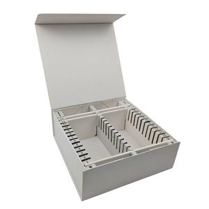 Caja de Cartón Rígida Magnética <span class=keywords><strong>Dental</strong></span> Personalizada, Caja para Alineadores Transparentes de Ortodoncia, Cajas de Empaque para Alineadores Dentales con Divisores - Product Image 1