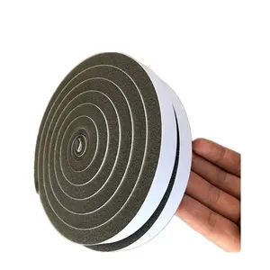 3MM 6MM 9MM Block Air Dust Weather Stripping Rubber Sealing Tape Adhesive CR Neoprene Foam Tape