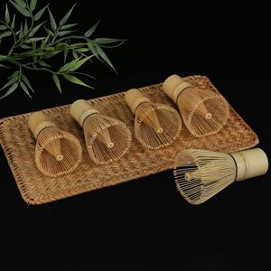 LENSCAP Batidor de Matcha de Bambú Amarillo Tierra, 120 Púas, Chasen Anji Premium, Cepillo para Ceremonia del Té, Accesorios de Matcha Estilo Japonés - Product Image 3