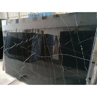 Vente en gros, plaques de marbre noires et blanches