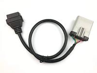 Câble adaptateur RP1226 vers OBD2, 14 broches mâle vers 16 broches femelle, pour connexion de diagnostic ELD de camion