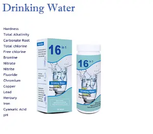 المياه سلامة اختبار W-16 موثوق المنزل الذاتي اختبار للرصاص في مدينة المياه أو جيدا جهاز اختبار مياه
