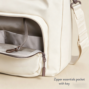 Bolsa Organizadora Convertible para Cochecito con Correa Extraíble, Porta Botellas, Bolsillos Inteligentes y Compartimento para Pañales - Product Image 5