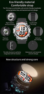 Bán Chạy Nhất Sản Phẩm Mới T96 Tai Nghe 2 Trong 1 Cuộc Gọi Siêu Chất Lượng Âm Thanh Amoled Màn Hình Lớn Thể Thao Ngoài Trời Thông Minh Đồng Hồ - Product Image 5