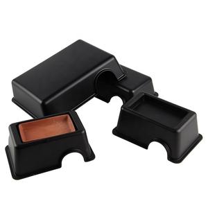 Cachette pour reptiles en plastique durable 14,5x11x5,5 cm pour petits serpents, lézards, cachette humide facile à nettoyer, python royal, lézard <span class=keywords><strong>léopard</strong></span> - Product Image 1