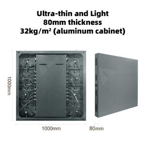 Buitenreclame Full Hd Video Panel Led Muur Display Led Scherm Outdoor Led Scherm Waterdicht - Product Image 3