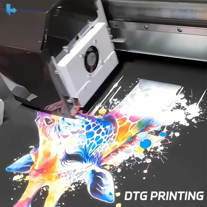 Trực Tiếp Để May Mực Sắc Tố Kỹ Thuật Số Máy In Tự Động DTG T-Shirt Máy In Cho Quần Áo - Product Image 4
