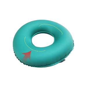 Supporto per i fianchi blu per paziente e paziente <span class=keywords><strong>con</strong></span> cuscino massaggiante per emorroidi cuscino gonfiabile cuscino rotondo per sedia per ridurre l'affaticamento - Product Image 1