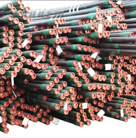 Tuyaux en acier API Spec 5CT J55/K55 de qualité C pour l'industrie pétrolière, épaisseur 1-100 mm, pour utilisation en champ pétrolier