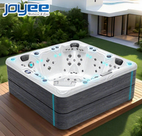 Spa extérieur pour 5 personnes, bain à remous extérieur, baignoire de massage en acrylique, spa extérieur pour immersion, bain à remous JOYEE, usine de bains à remous