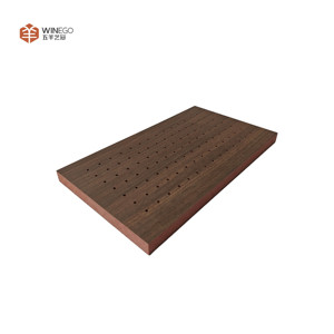 WINEGO Panel acústico de pared con reducción de ruido resistente al fuego Panel de pared acústico perforado con amortiguación de sonido Clasificación STC alta - Product Image 1