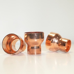 Factory Price Pure <b>Copper</b> High Quality Welded Bending Straight Reducer Coupling Pipe Fitting - Product Image 3
