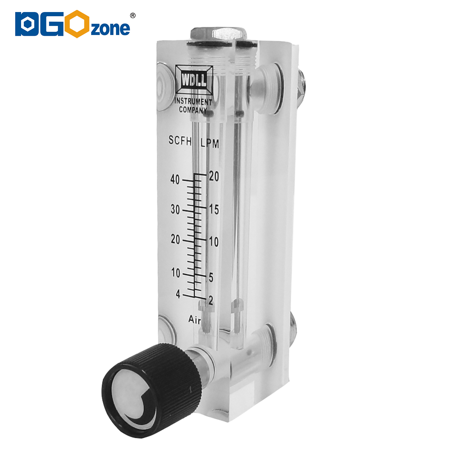 5LPM 50LPM 100LPM 720LPM панельный расходомер газа и воздуха акриловый измеритель воздуха