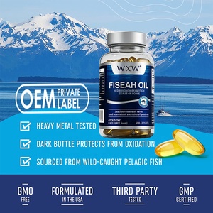 Cápsulas <span class=keywords><strong>de</strong></span> Aceite <span class=keywords><strong>de</strong></span> Pescado Omega-3 en Gel Suave, Suplemento para Mejorar la Vista en Adultos, Venta Caliente - Product Image 6