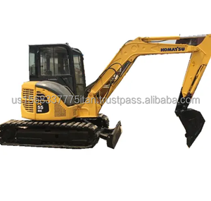 Miniexcavadora Komatsu PC55MR Usada de 5 Toneladas en Venta, Excavadora Hidráulica Usada Komatsu PC55MR - Product Image 1
