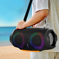 Altavoz XTRMM4, Altavoz Bluetooth Impermeable, Mini Altavoz Portátil para Fiestas, Subwoofer Portátil con Batería