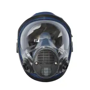 Fabrik-Direktverkauf professioneller Lieferant chemische Schutzgesichtsmaske Gasmaske mit Doppelfilter