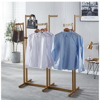 AFELLOW Portant à vêtements en métal à six bras, facile à assembler, pliable et portable, en stock