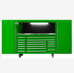 Chuyên Nghiệp Hội Thảo Thép Công Cụ Lưu Trữ 72Inch Rỗng Hộp Công Cụ Ngực Cán Công Cụ Lớn Tủ Nhà Để Xe Kim Loại Trên Bánh Xe - Product Image 1