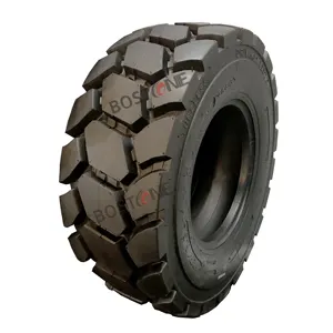 Yüksek kaliteli naylon tubeless lastikler 12-16.5 L-5 desen endüstriyel skid yönlendirme lastiği