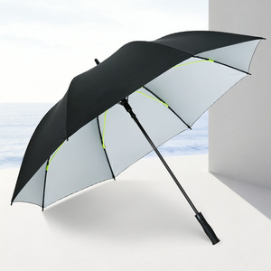 Paraguas de golf de gran tamaño, resistente al viento, apertura automática, impermeable, con protección UV, personalizado con logo. - Product Image 1