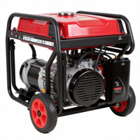 Tragbarer 3kW Mini-Stromgenerator Einphasig 5kW mit Auto- und Fernstart Benzin 220V/24V AC 50Hz