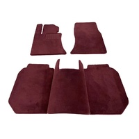 Sortie d'usine super tapis en peau de mouton tapis et moquettes modernes 100% tapis en peau de mouton véritable pour tapis de voiture Bugatti Ferrari Lamborghini